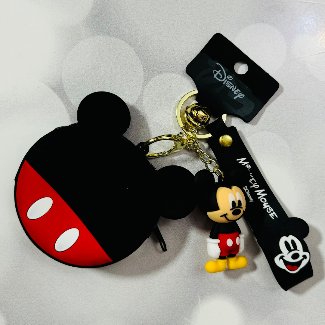LLAVERO MONEDERO MICKEY