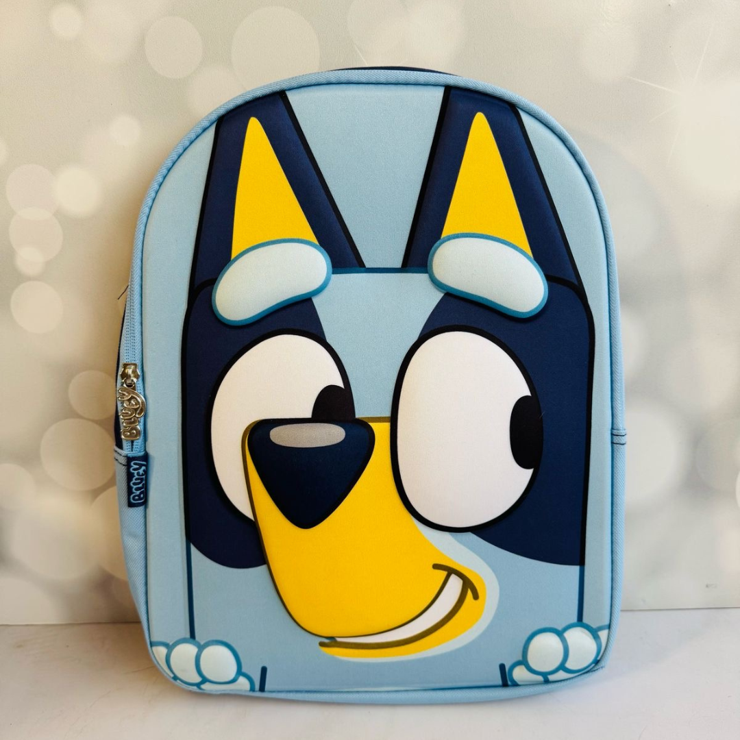 🐶 Mochila 3D Bluey – ¡Diversión a todo color!