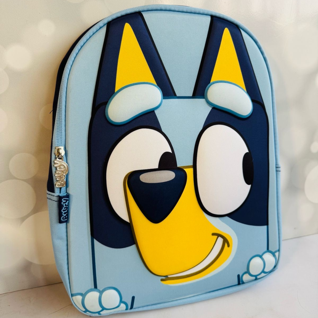 🐶 Mochila 3D Bluey – ¡Diversión a todo color!