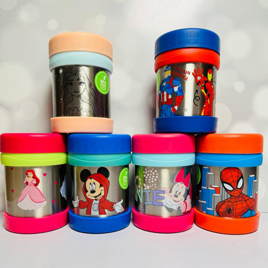 Termos de comida Kids – Personajes Spiderman, Mickey y más