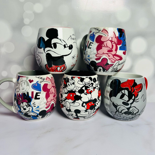 🐭❤️ Tazón Mickey & Minnie 490 ml – ¡Desayunos con amor Disney!